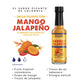 Ají Frutal Dulce Picante Colombiano De Mango Y Jalapeño Natural, Salsa Picante en Botella De 165g